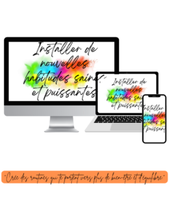 Programme de coaching habitudes saines à distance